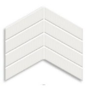 Glazed Ceramic Herringbone Mosaic Tile Glazed Ceramic Herringbone Mosaic Tile