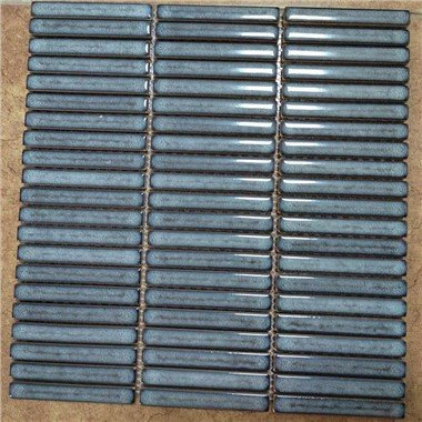 Grey Mosaic Tile Backsplash