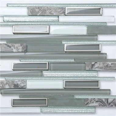 Madum tal-Mużajk tal-metall tal-fidda u tal-ħġieġ